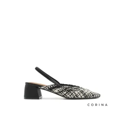 Zapato calado destalonado negro