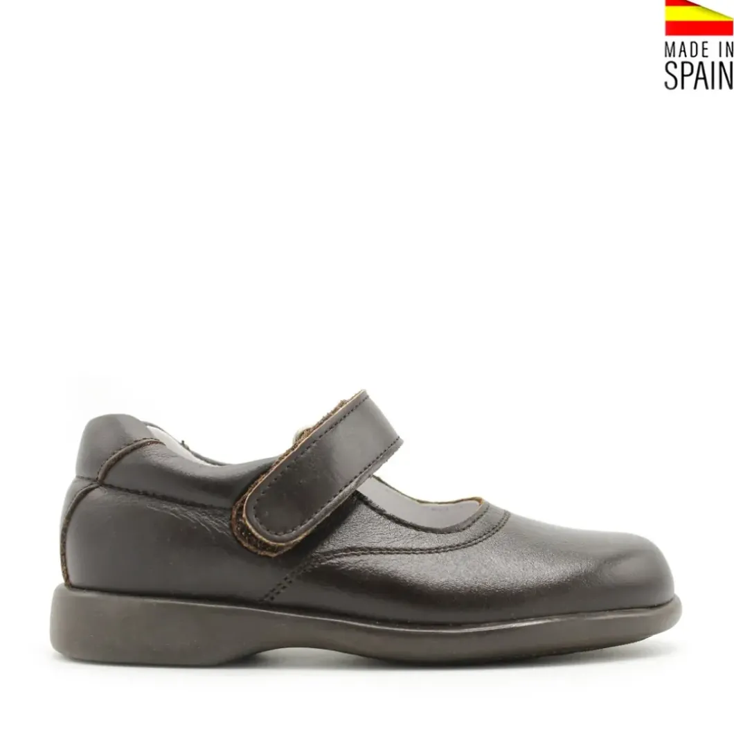 Zapato colegial 8029 marrón