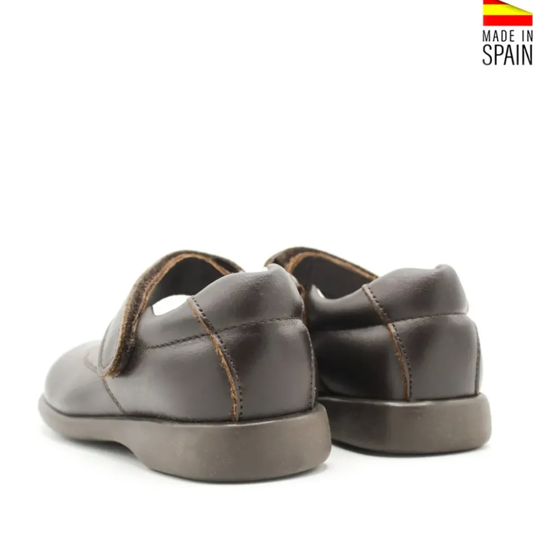 Zapato colegial 8029 marrón