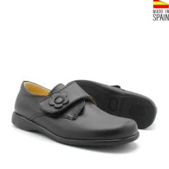 Zapato colegial 408 negro
