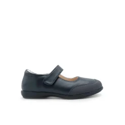Zapato colegial niña azul marino