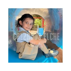 Zapato colegial niña azul marino