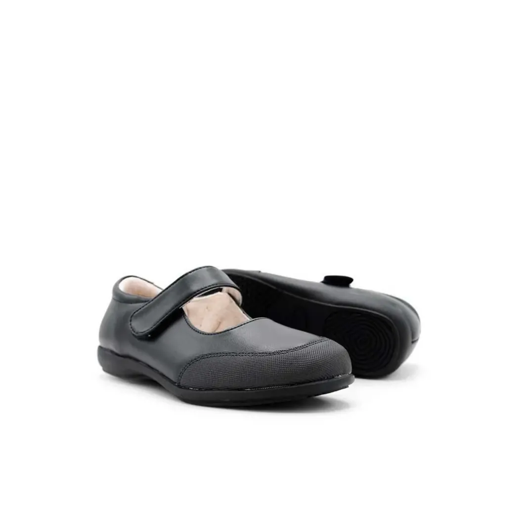 Zapato colegial niña negro