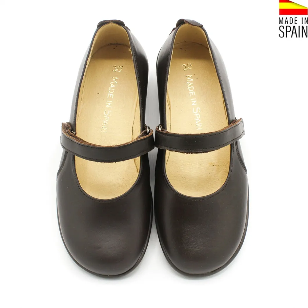 Zapato colegio 61 marrón