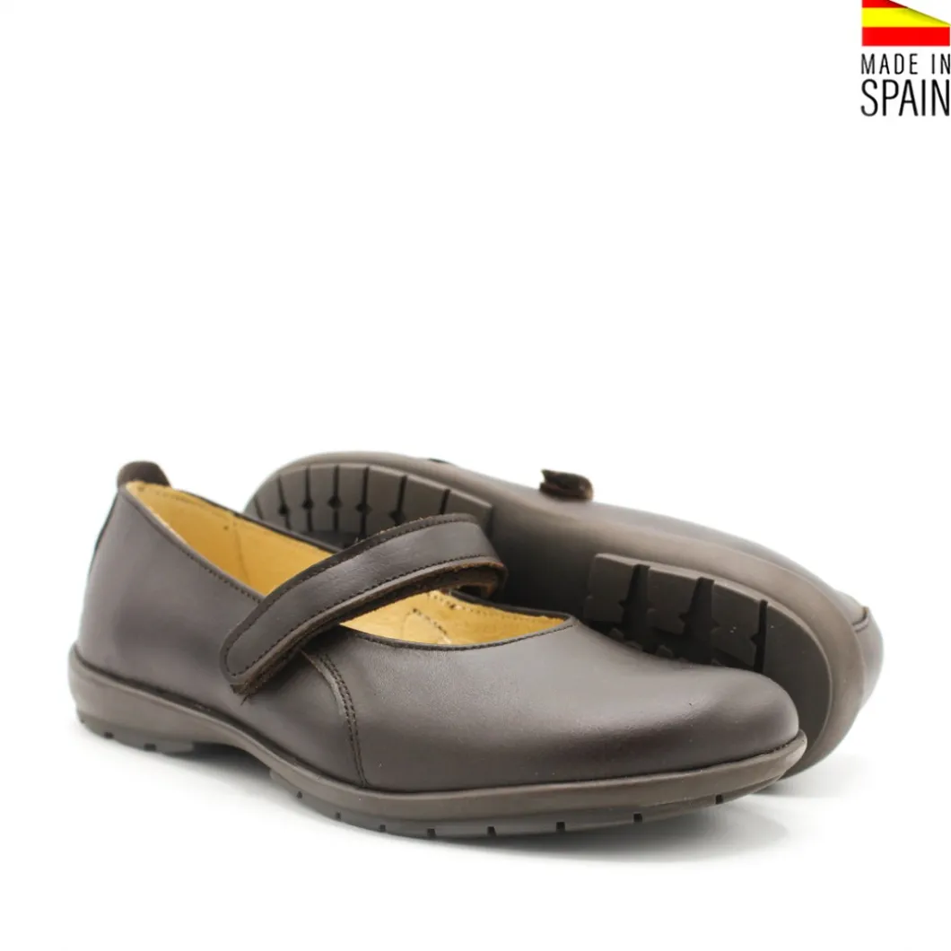 Zapato colegio 61 marrón