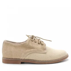 Zapato comunión lino beige