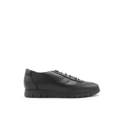 Zapato confort cordones negro