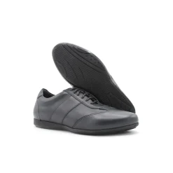 Zapato deportivo piel azul marino