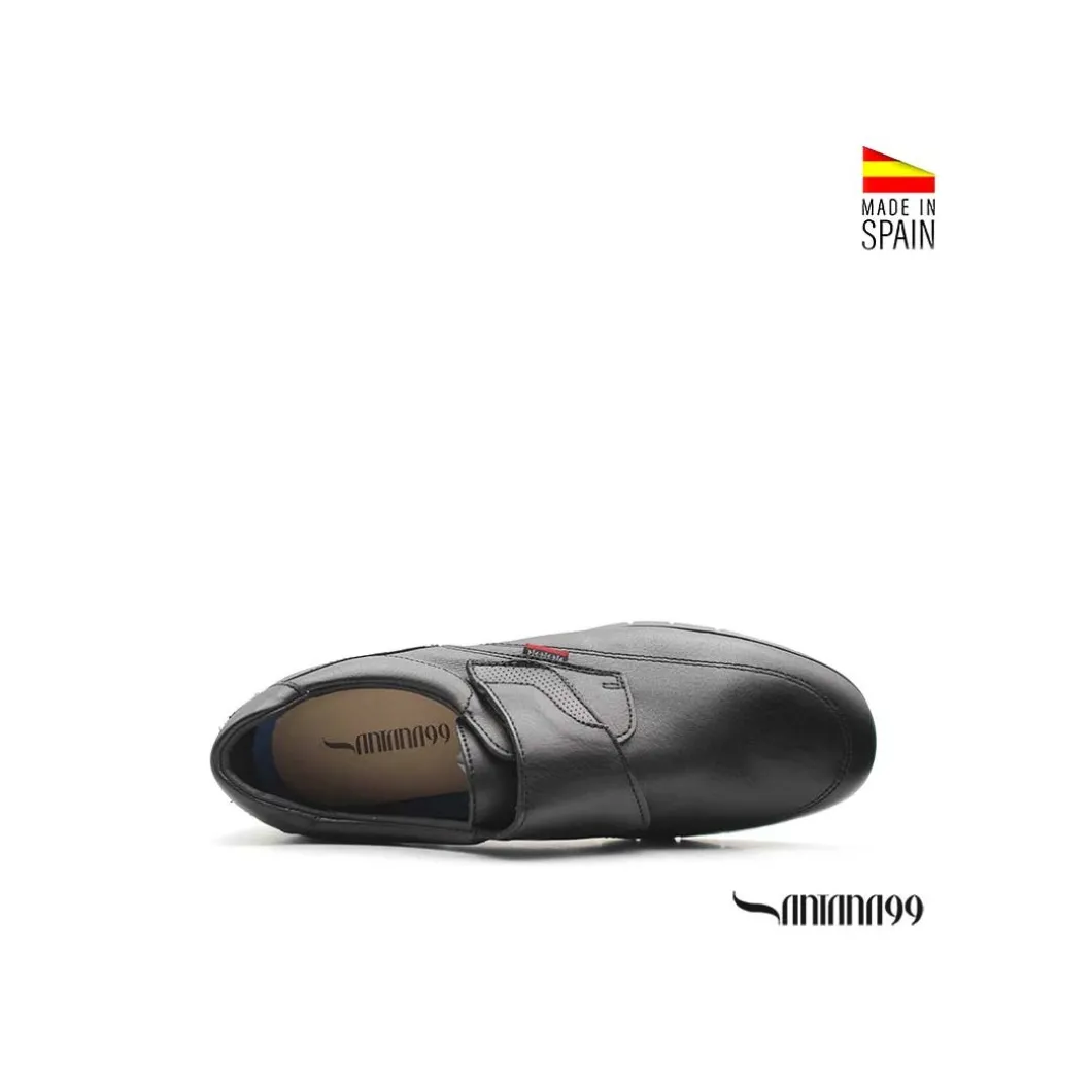 Zapato 24h velcro negro