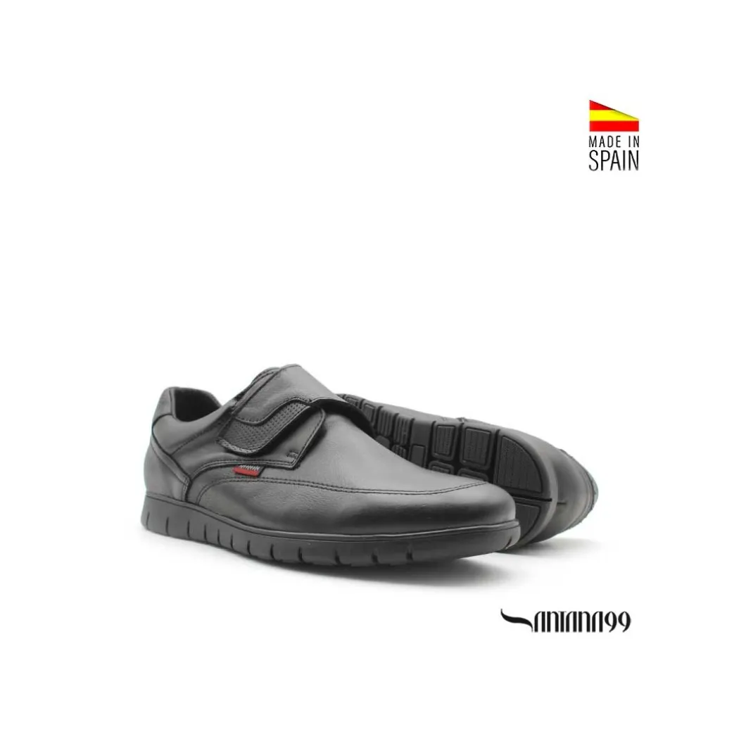 Zapato 24h velcro negro
