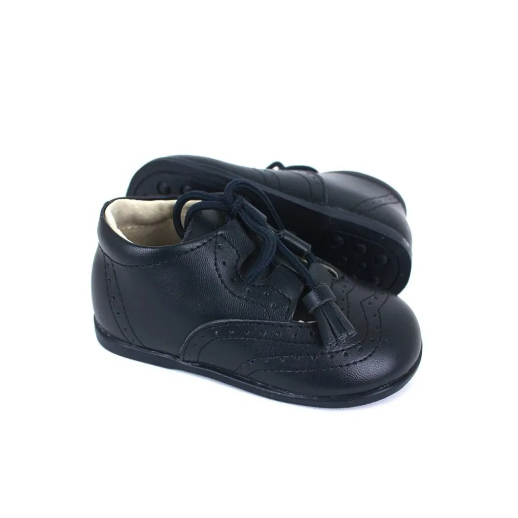Zapato inglesito azul marino