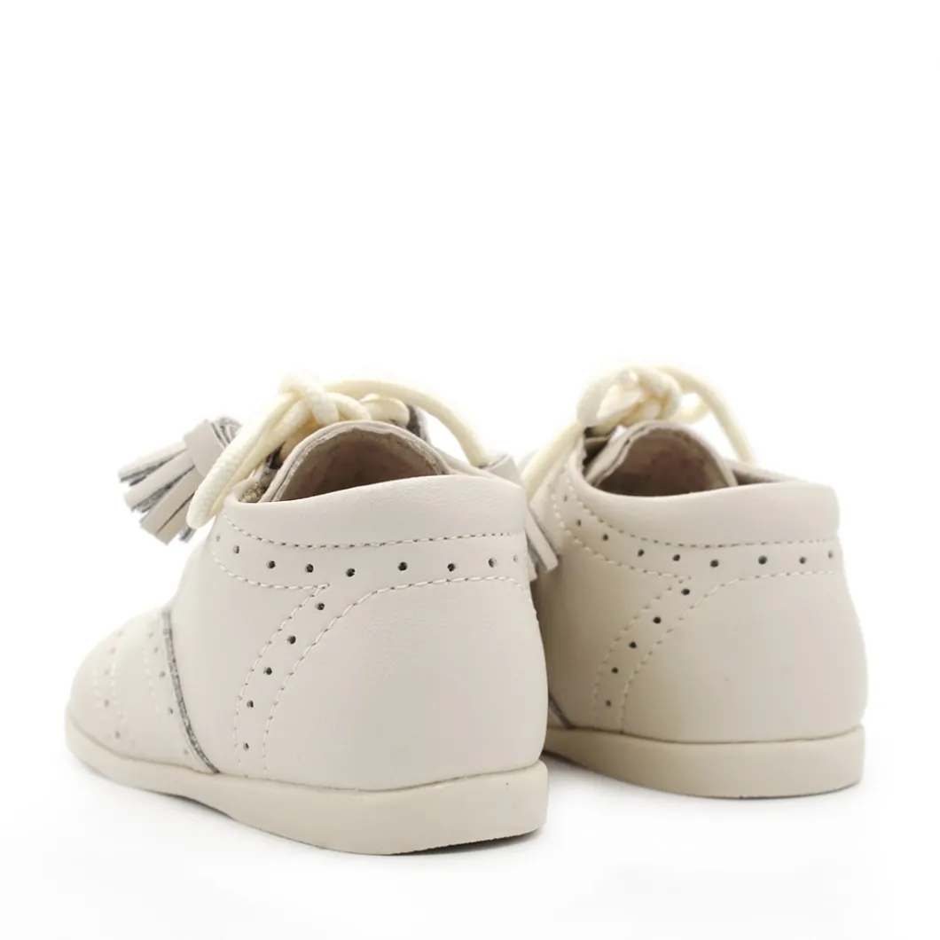 Zapato inglesito beige
