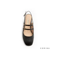 Zapato Mary Jane tacon negro