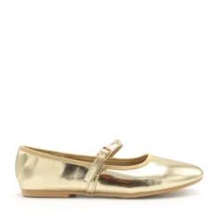 Zapato mercedita dorada