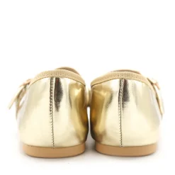 Zapato mercedita dorada