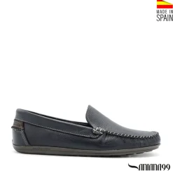 Zapato mocasín kiowa azul marino