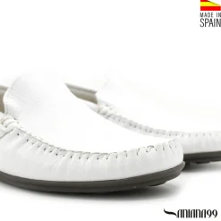 Zapato mocasín kiowa blanco
