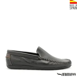 Zapato mocasín kiowa negro