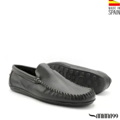 Zapato mocasín kiowa negro