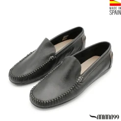 Zapato mocasín kiowa negro