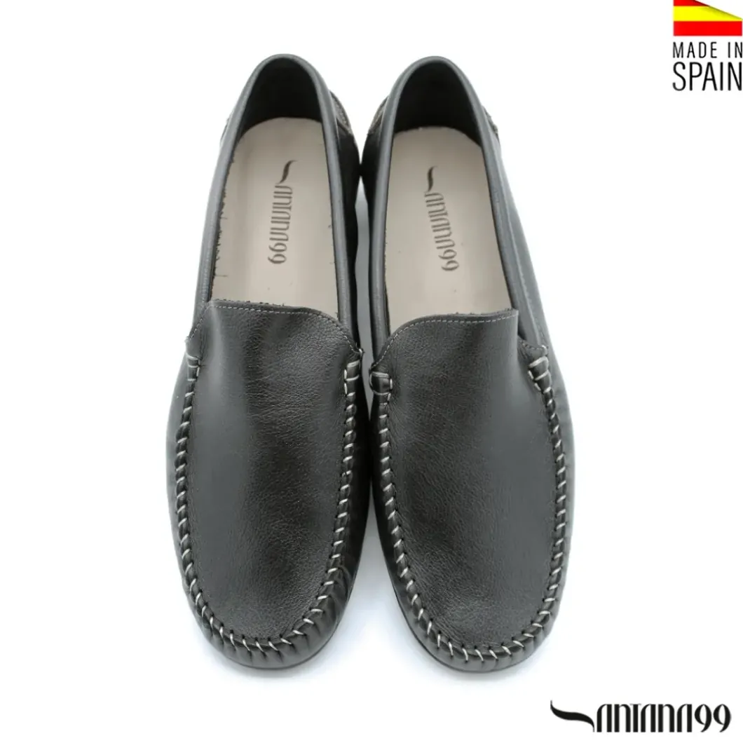 Zapato mocasín kiowa negro