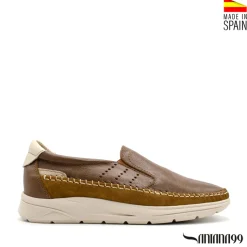 Zapato mocasín slip marrón