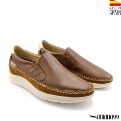 Zapato mocasín slip marrón