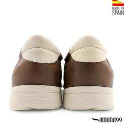 Zapato mocasín slip marrón