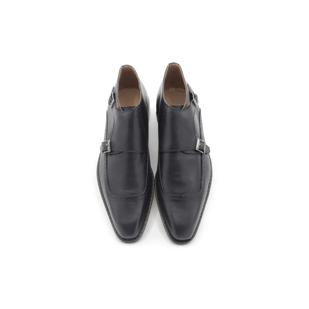 Zapato monk strap doble marino