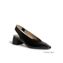 Zapato negro punta clásico​