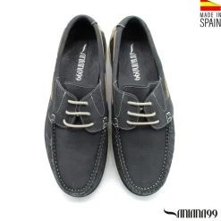 Zapato náutico 4135 azul marino