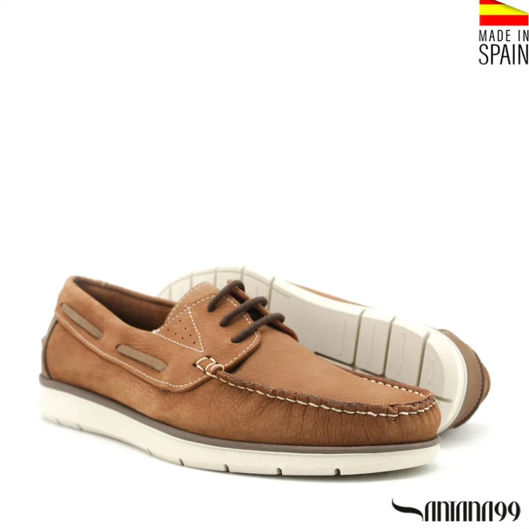 Zapato náutico 4135 cuero