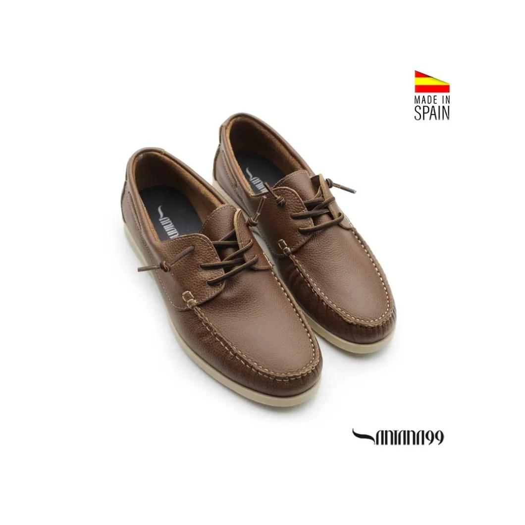 Zapato náutico piel cuero