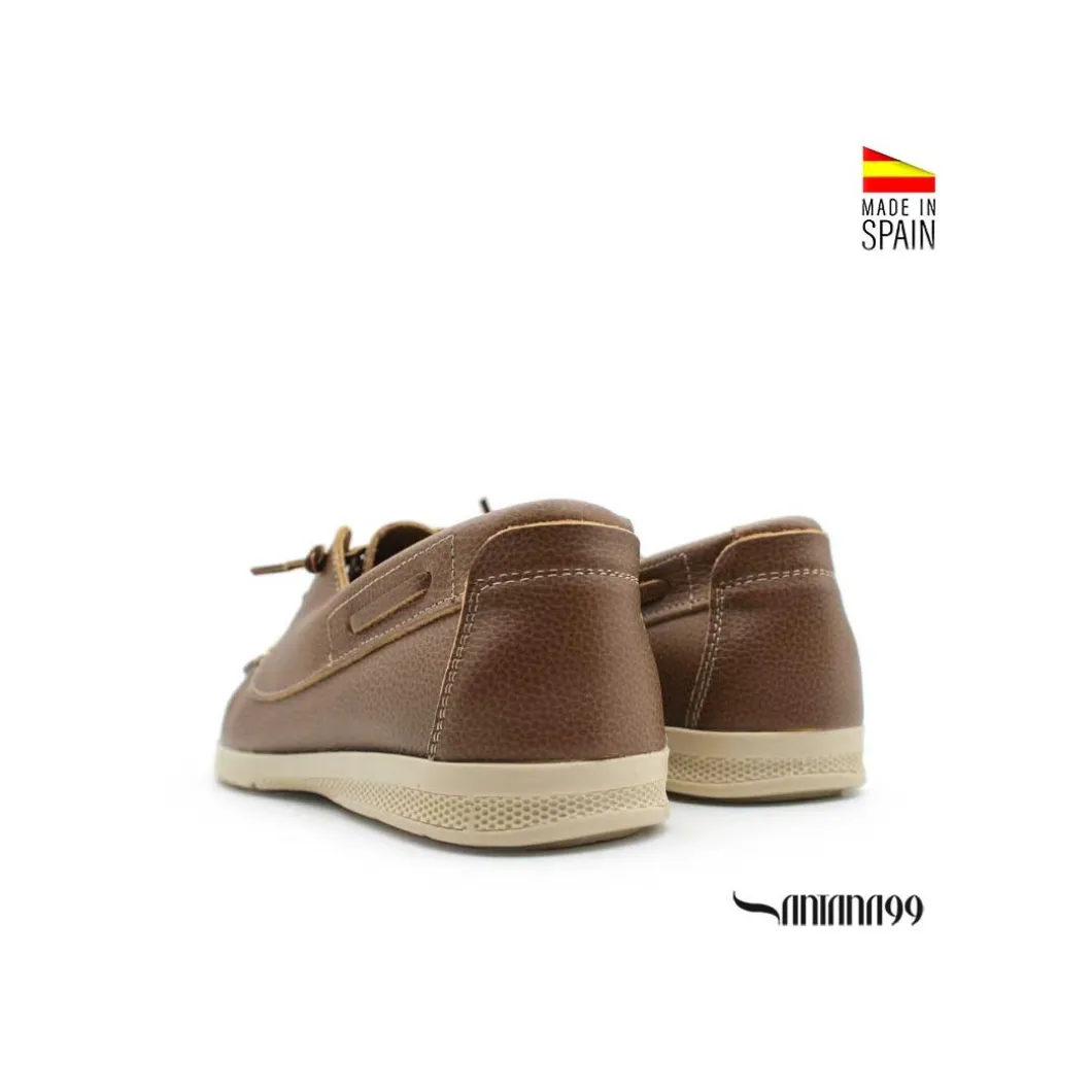 Zapato náutico piel cuero