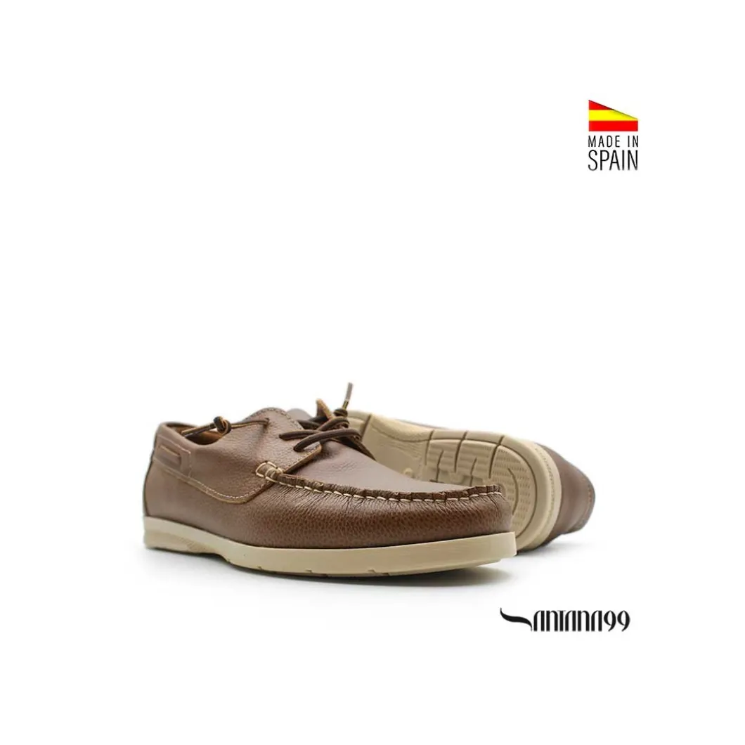Zapato náutico piel cuero