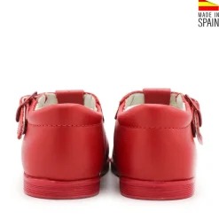 Zapato pepito piel rojo