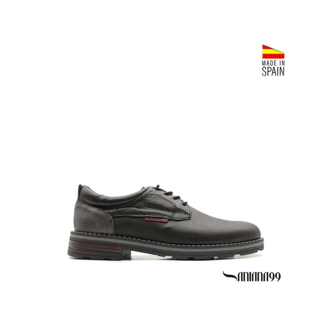 Zapato piel negro gentleman
