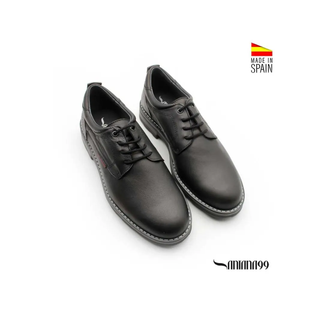 Zapato piel negro gentleman
