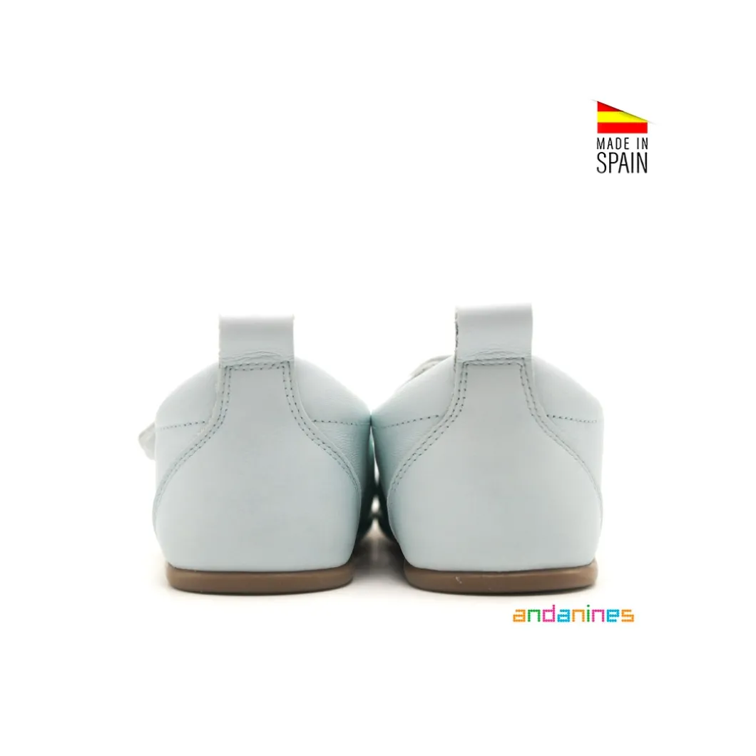 Zapato Respetuoso Andanines celeste