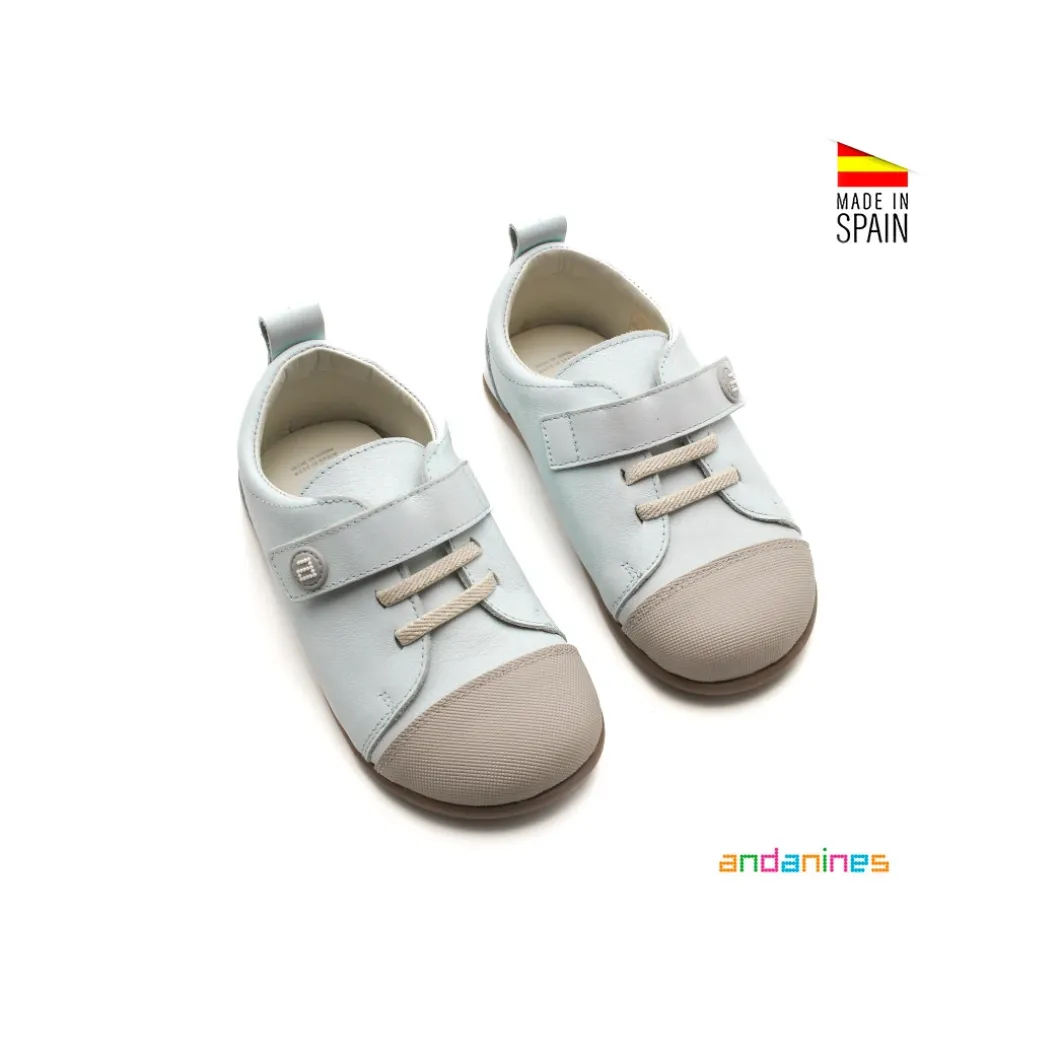 Zapato Respetuoso Andanines celeste