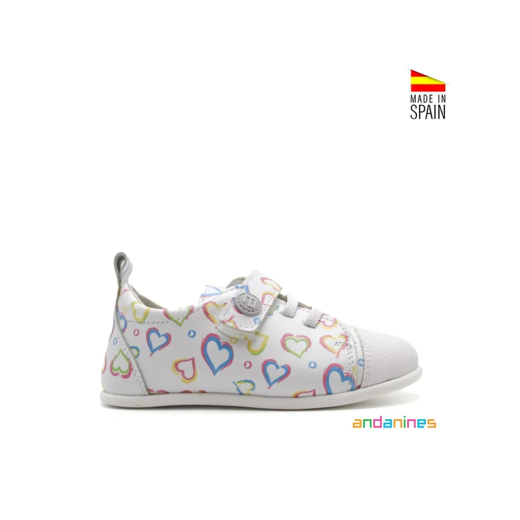 Zapato Respetuoso Andanines corazones