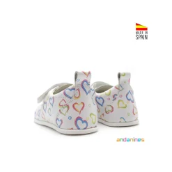 Zapato Respetuoso Andanines corazones