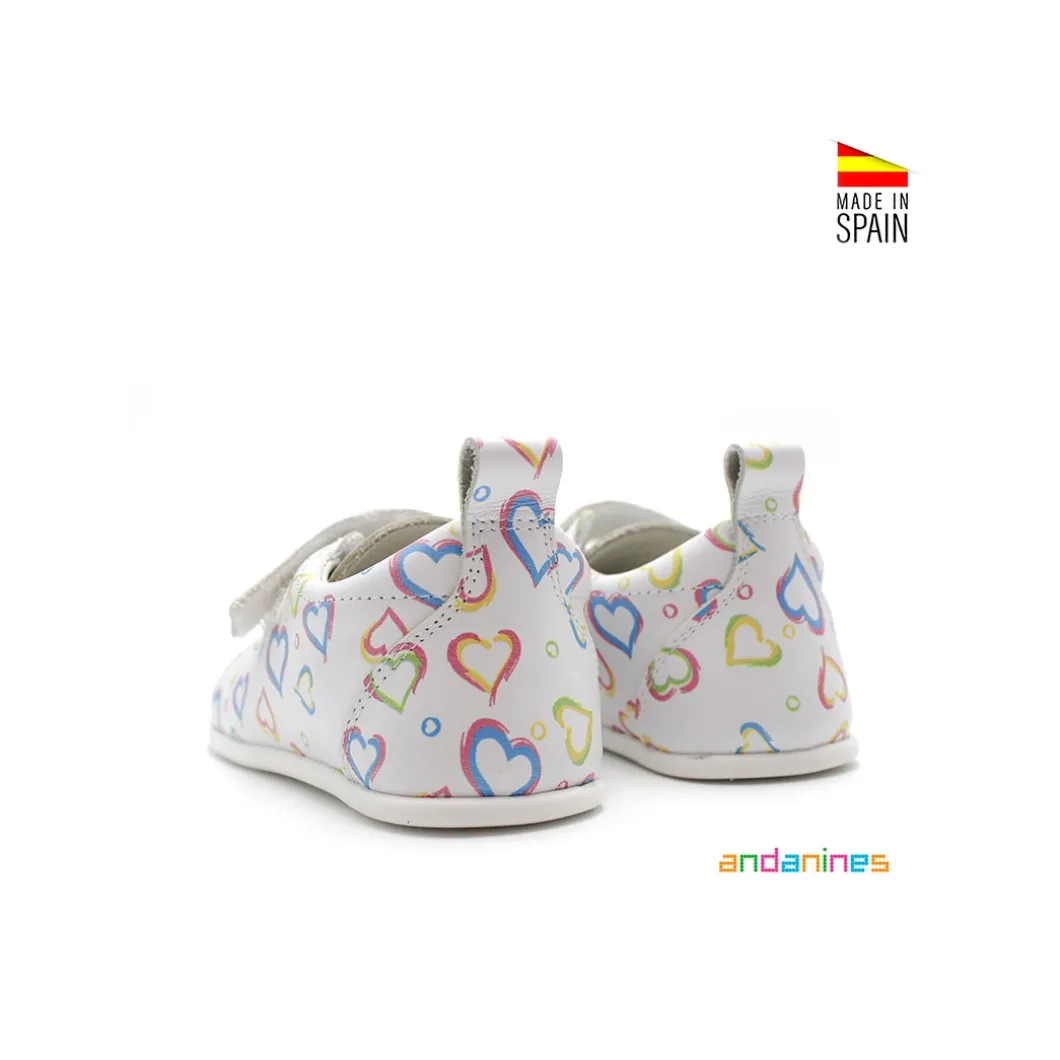 Zapato Respetuoso Andanines corazones