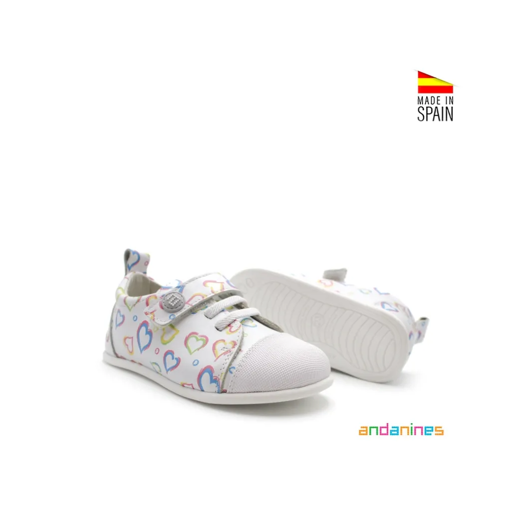 Zapato Respetuoso Andanines corazones