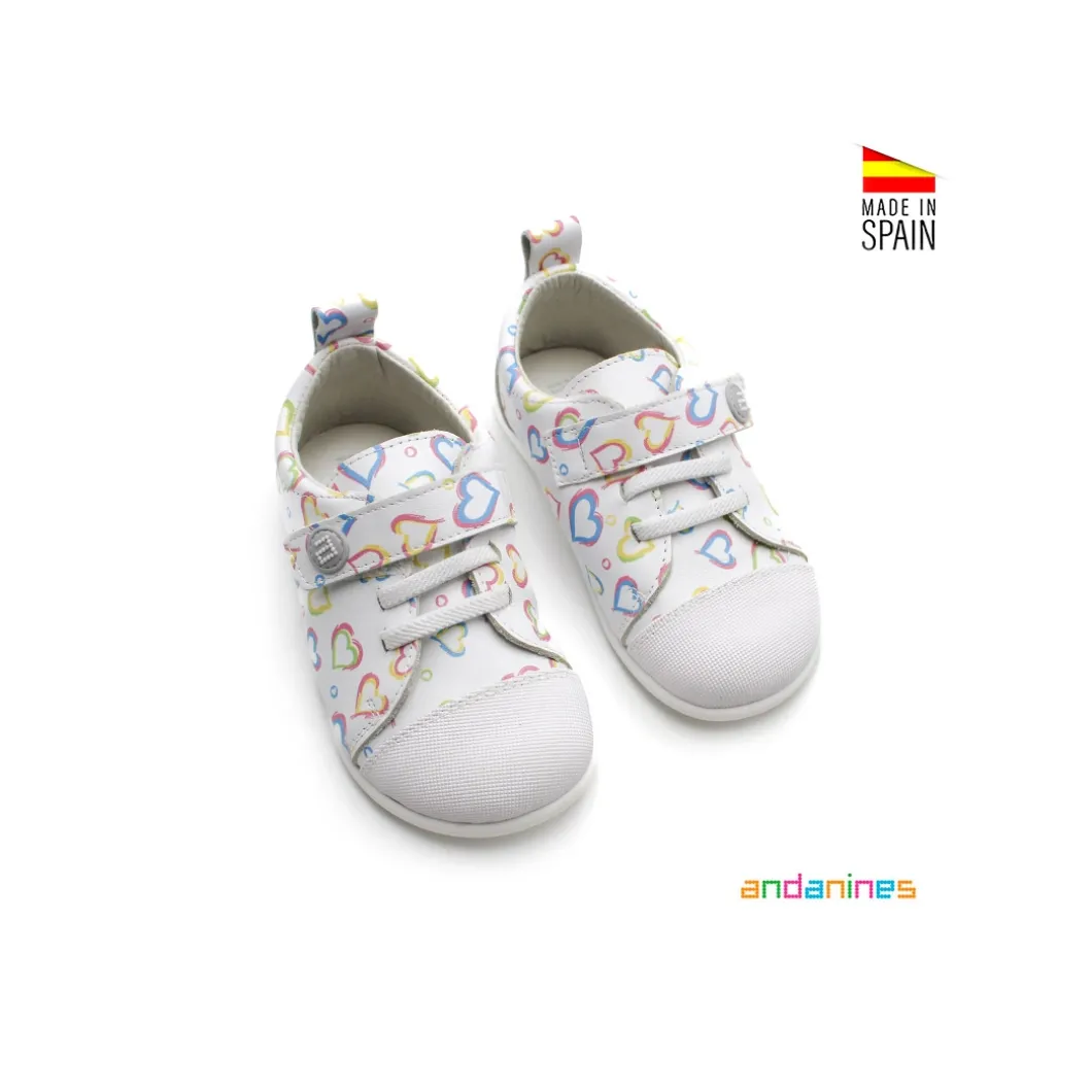 Zapato Respetuoso Andanines corazones