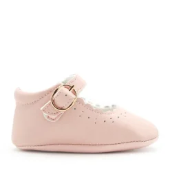 Zapato rosa bebe sin suela