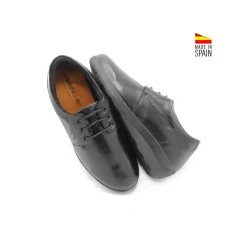 Zapato señora cuña cordones
