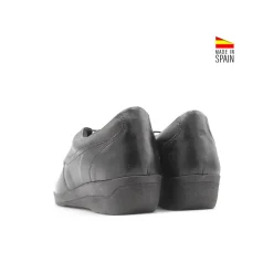 Zapato señora cuña cordones