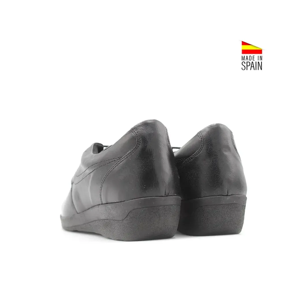 Zapato señora cuña cordones