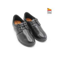 Zapato señora cuña cordones